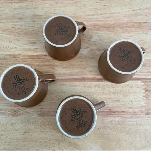 4pcs Vintage Speckled Tea/Coffee Mugs - Picture 3 of 7